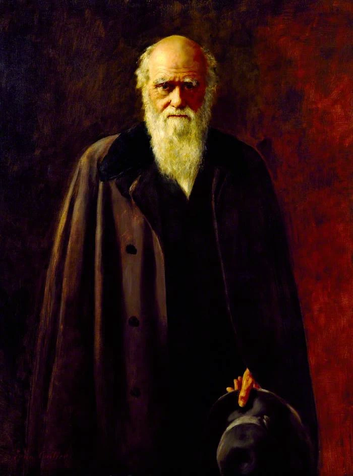 John Collier - Ritratto di Charles Darwin, Down House, Bromley